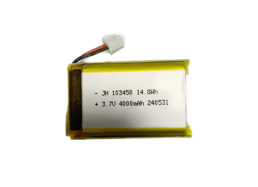 Jhxny 103450 Li-ion-akku (4000mAh, 3.7V) – ZHR-2-liittimellä